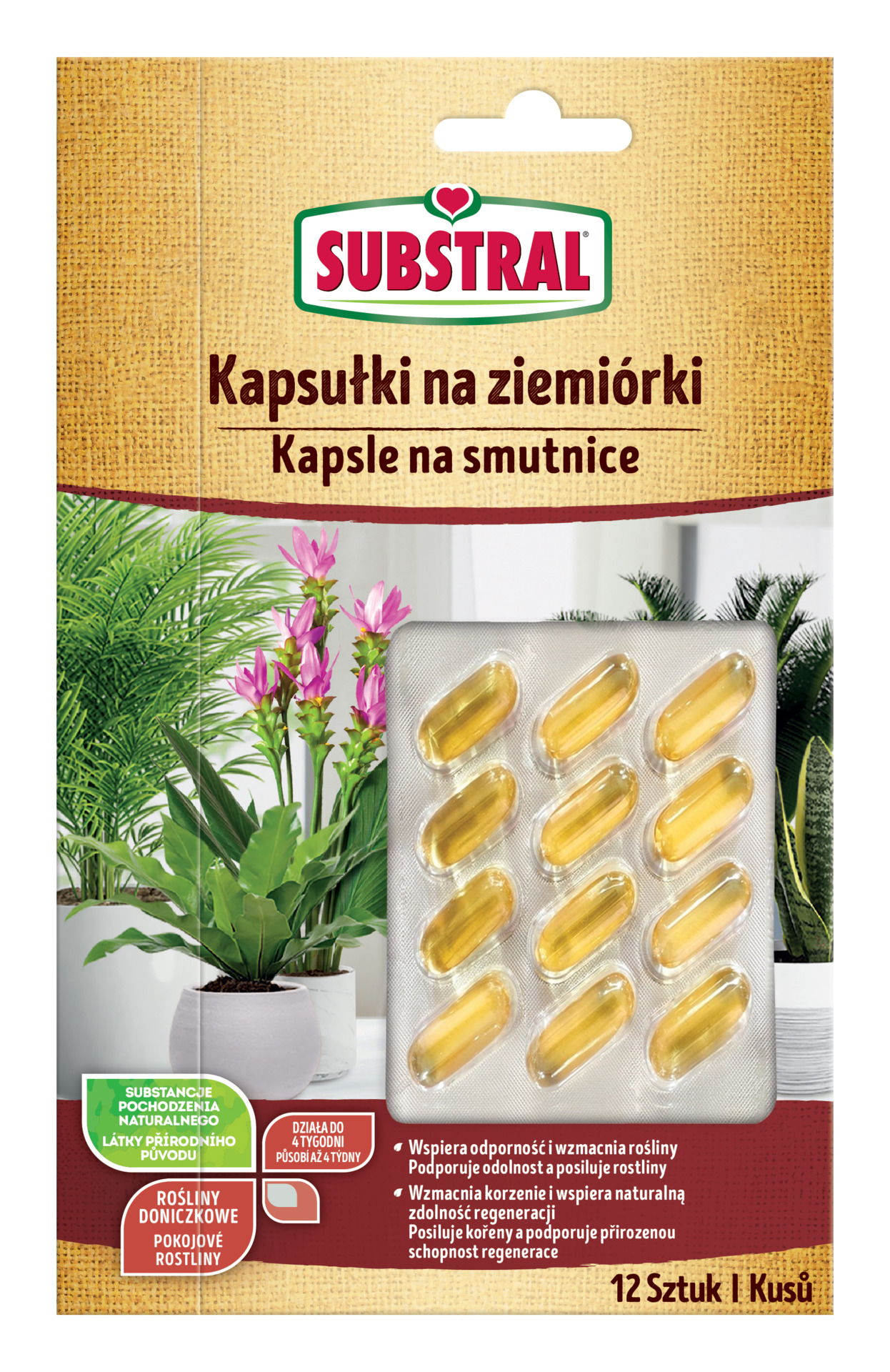 Kapsle na smutnice Substral 12 ks