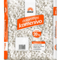 Mramor bílý valoun 15 25 mm   20 kg