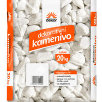 Mramor bílý valoun 40 60 mm   20 kg