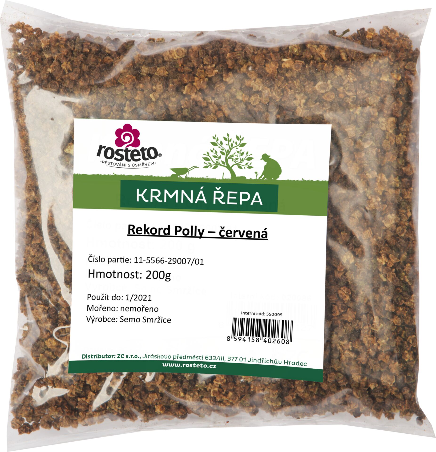 Řepa krmná Rosteto - Rekord Poly 200 g červená