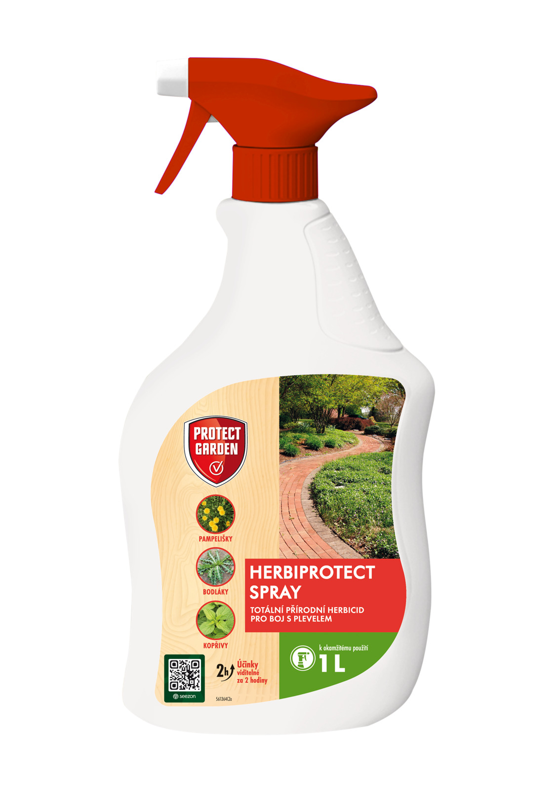 Solabiol Herbiprotect - 1l rozprašovač SBM