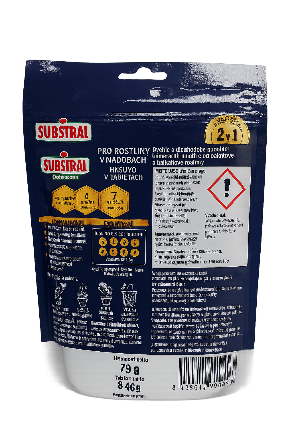 Substral Osmocote dlouhodobé hnojivo - pro rostliny v nádobách 18 ks