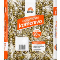 Štěrk dekorativní color mix 8 12 mm   20 kg